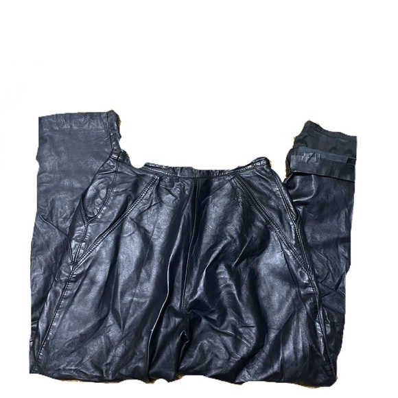 VINTAGE — Bagatelle Genuine Leather Trousers‎ - Picture 5 of 6